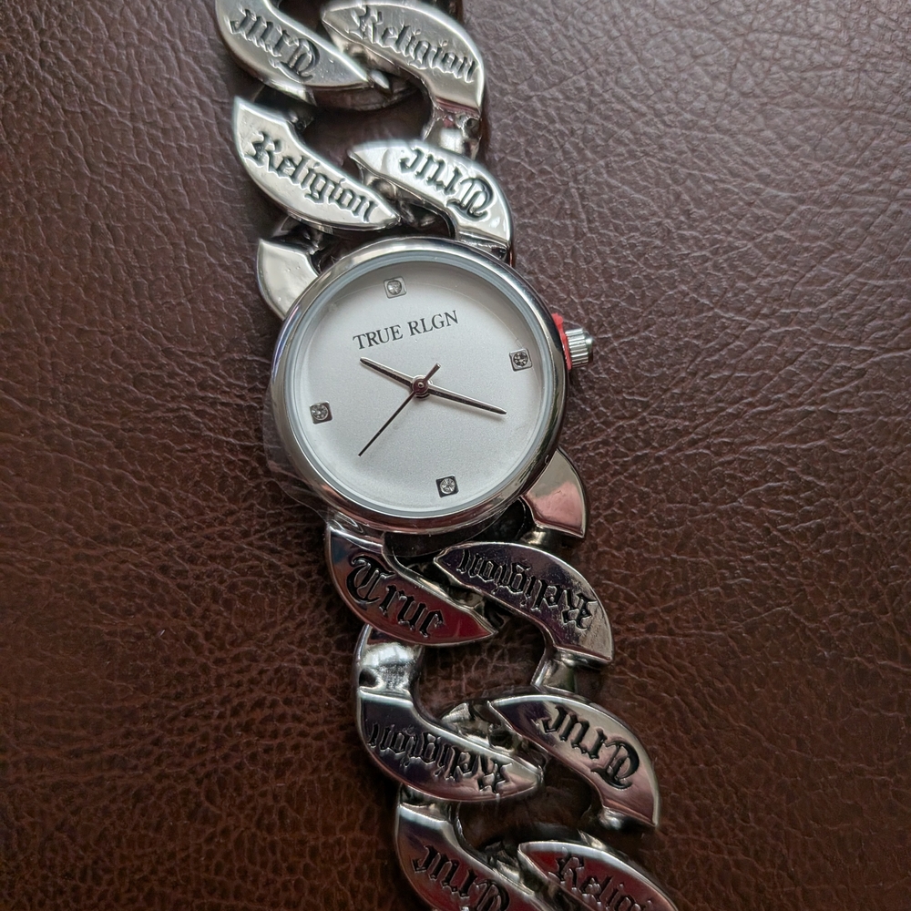 True Religion Silver Men's Watch
